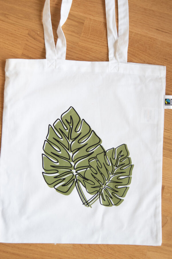 Baumwolltasche "Monstera"