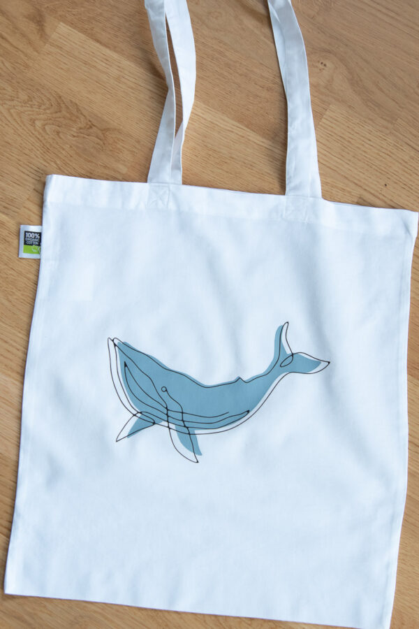 Baumwolltasche "Wal"