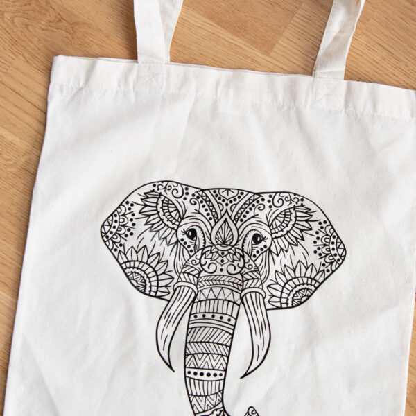 Baumwolltasche "Elefant"