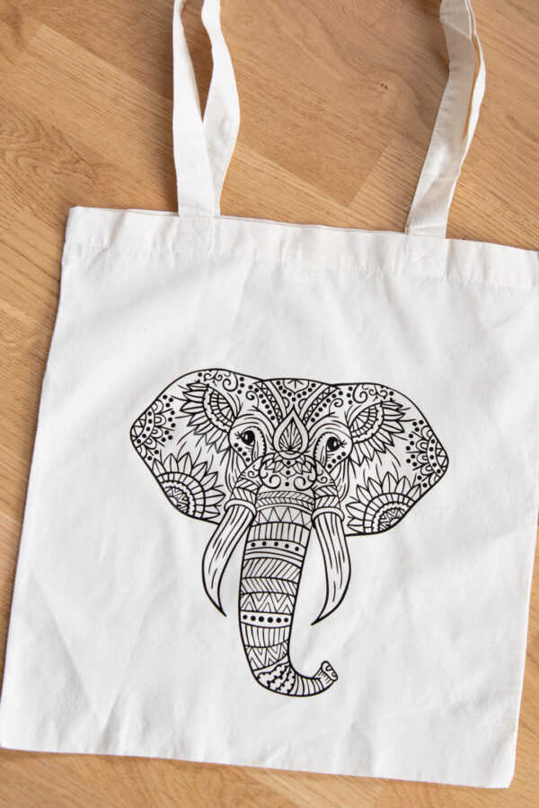 Baumwolltasche "Elefant"