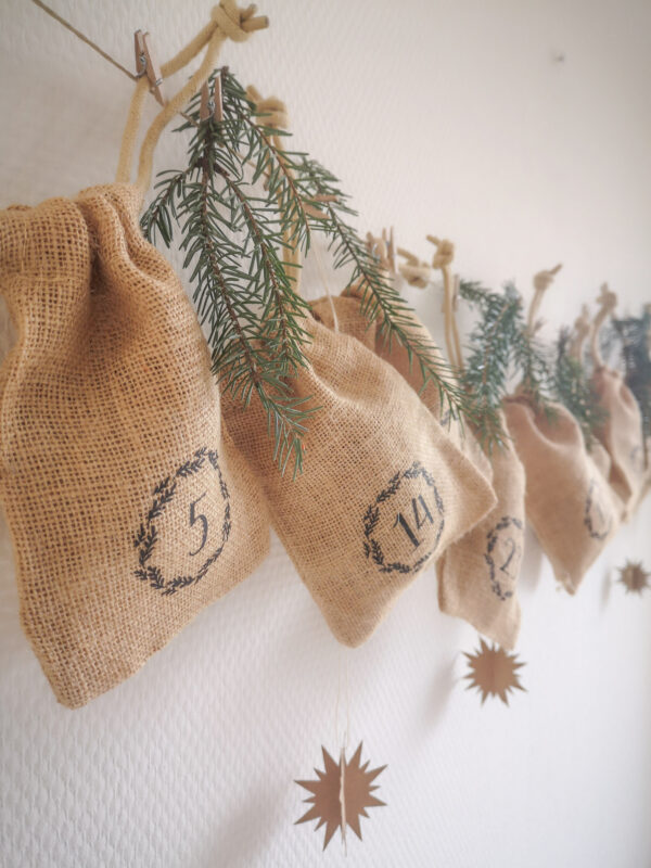Adventskalender 4 - (Jute- oder Baumwollsäckchen) - Image 3