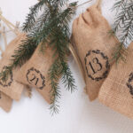 Adventskalender 4 - (Jute- oder Baumwollsäckchen)