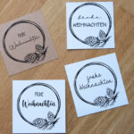 Plotterdatei "Weihnachtsgruß 3" - Image 2