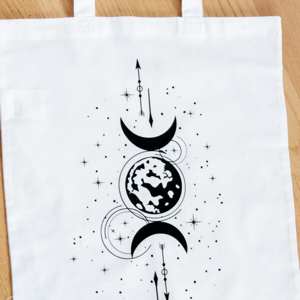 Baumwolltasche "Mondphase"