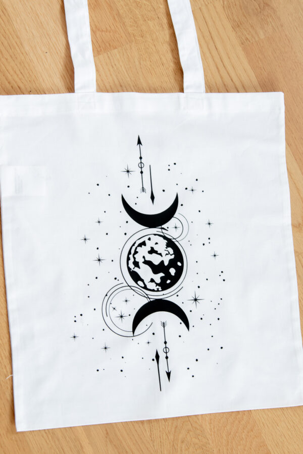Baumwolltasche "Mondphase"