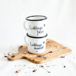 Emailletasse "Lieblingstasse" - Image 3