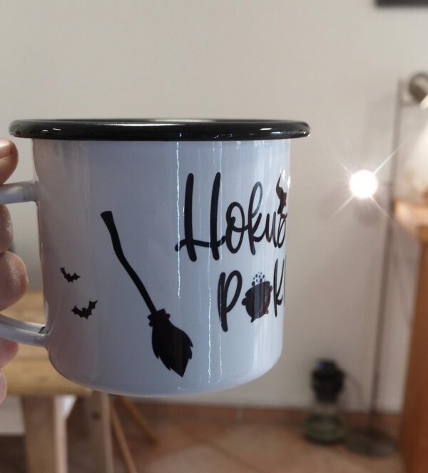 Emailletasse "Hokus Pokus" - Image 3